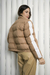 Campera importada puffer linea en manga cuello alto Arauco en internet