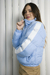 Campera importada puffer linea en manga cuello alto Arauco - tienda online