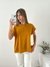 Remera algodón amplia Manga rebatible Atlanta - comprar online