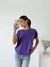 Remera algodón amplia Manga rebatible Atlanta en internet