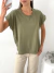 Remera amplia manga rebatible con strass Atocha - tienda online