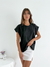 Remera amplia manga rebatible con strass Atocha - BENKA