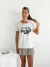 Remera algodón Be Real Not Perfect kapfect
