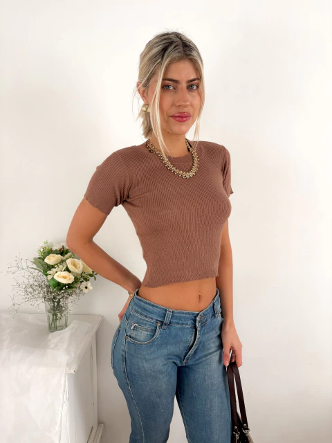 Remera bremer manga corta Borg - comprar online