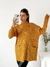 Sweater polera oversize con bolsillos Brindisi - BENKA