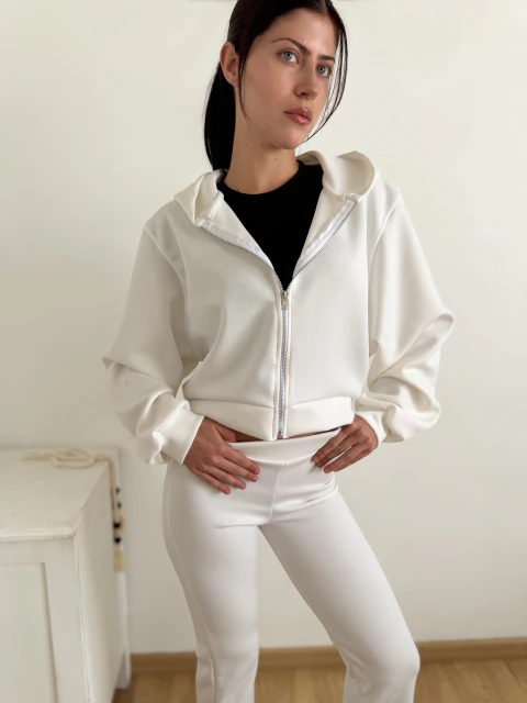 Imagen de Campera holgada scuba deportivo Bundchen