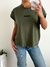 Imagen de Remera amplia manga rebatible bordada Classical