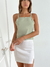 Musculosa de fibrana con breteles finos Cobain - comprar online