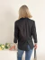 Blazer crepe sastrero abotonado con forreria Dathomir - BENKA