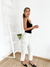 Pantalon crepe sastrero bolsillo cargo Devon