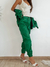 Pantalón cuerina tipo cargo con bolsillos laterales y cintura elastizada Duki - comprar online