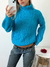 Sweater poleron trenza en pecho Empoli