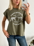 Remera amplia manga rebatible Empowering en internet