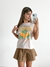 Imagen de Musculosa algodón sisa cavada Florida naranja flosak