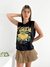 Musculosa algodón sisa cavada Florida naranja flosak - comprar online