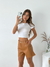 Short cuerina con bolsillos Gamora
