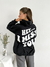 Buzo Oversize frisado con capucha I miss you alasmiss