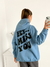 Imagen de Buzo Oversize frisado con capucha I miss you alasmiss