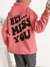 Buzo Oversize frisado con capucha I miss you alasmiss