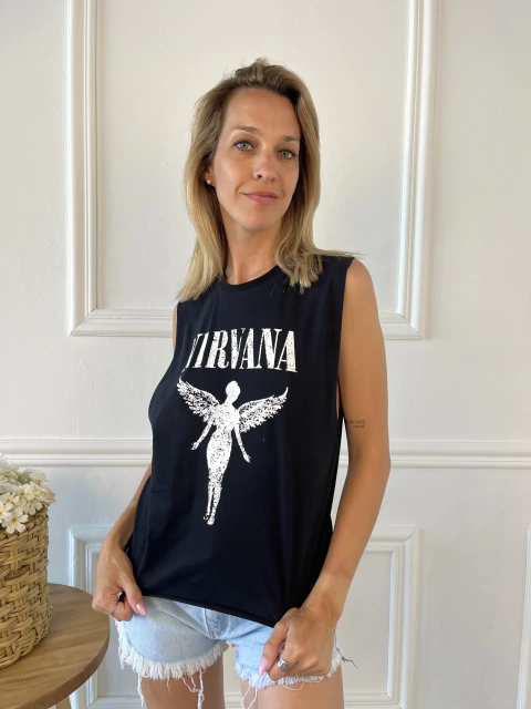 Musculosa algodón al corte sisa cavada In utero - comprar online