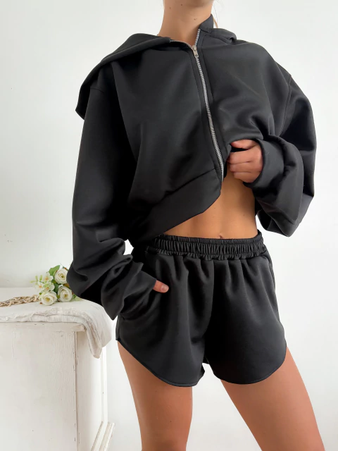 Short scuba ruedo curvo y bolsillos Jackson - comprar online