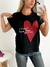 Remera amplia manga rebatible Jetaime - tienda online
