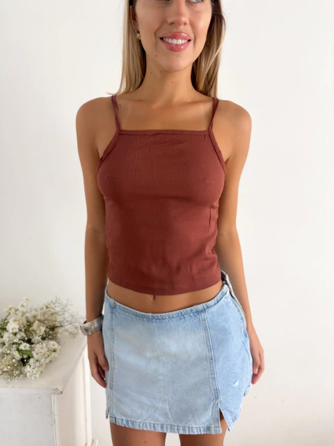 Top lino spandex Kaskade - comprar online