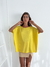 Remeron modal soft oversize con recorte y pinzas Kira - comprar online