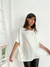 Remeron modal soft oversize con recorte y pinzas Kira en internet