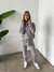 Buzo lanilla morley crop ancho con capucha Lippman - comprar online
