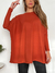 Sweater oversize lanilla brush escote redondo London - comprar online