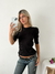 Remera lanilla morley manga princesa escote redondo Marigold - BENKA