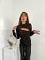Remera lanilla morley media polera con sustracción Melilla