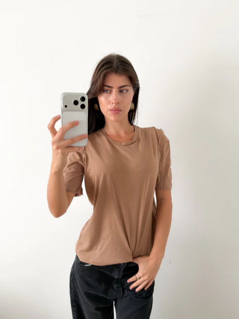 Remera algodón manga princesa Memphis - comprar online