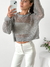 Sweater calado corto Murray