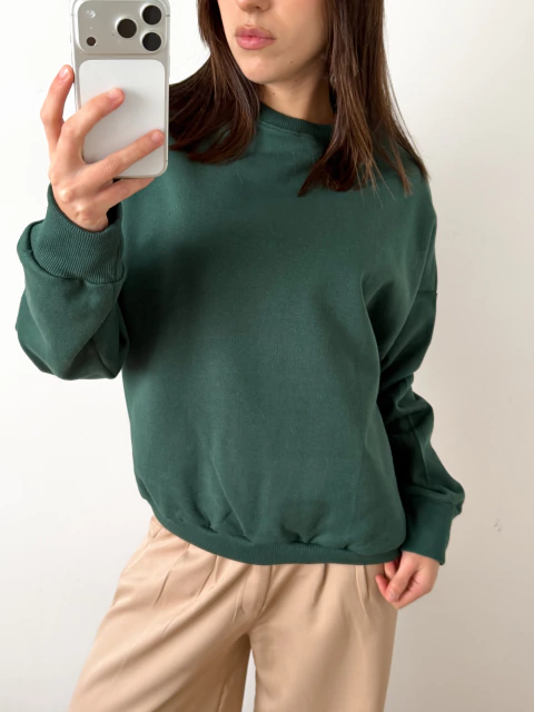 Buzo frisado con puños ribb Nolan - comprar online