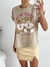 Remera amplia manga rebatible New york ositos - comprar online
