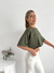 Remera oversize de algodón con terminación al corte Peroni - tienda online