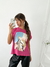 Remera amplia manga rebatible Mujeres acuarella
