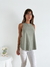 Imagen de Musculosa algodón con terminación redondeada Pierre