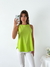 Musculosa algodón con terminación redondeada Pierre