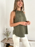 Musculosa algodón con terminación redondeada Pierre - BENKA