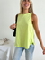 Musculosa algodón con terminación redondeada Pierre - BENKA