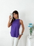 Musculosa algodón con terminación redondeada Pierre - tienda online