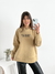 Buzo frisado con capucha bordado Pray - tienda online