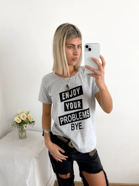 Remera algodón Problems Bye kapbye - comprar online