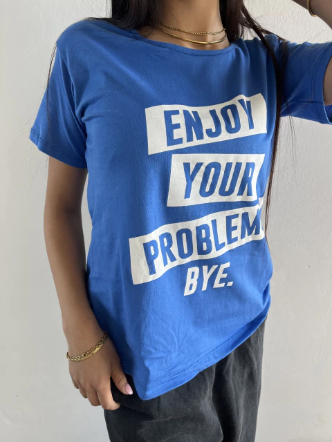 Remera algodón Problems Bye kapbye - BENKA