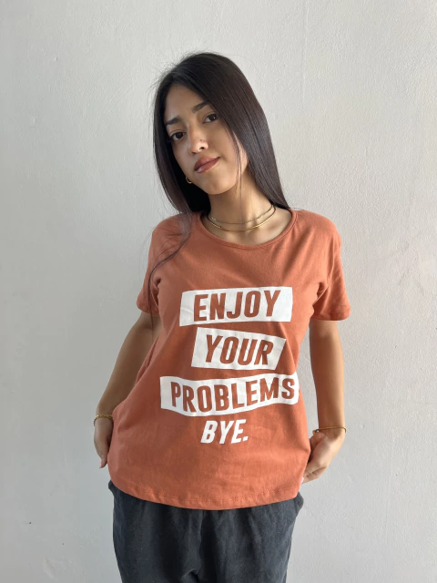Remera algodón Problems Bye kapbye - comprar online
