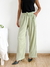 Pantalon ancho lino spandex cintura elastizada Quentin