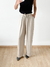Pantalon ancho lino spandex cintura elastizada Quentin en internet